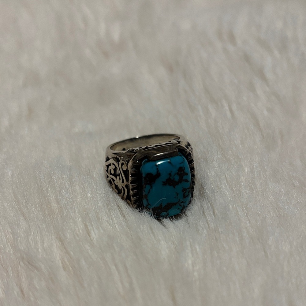 Silpada Turquoise Stone Statement Ring